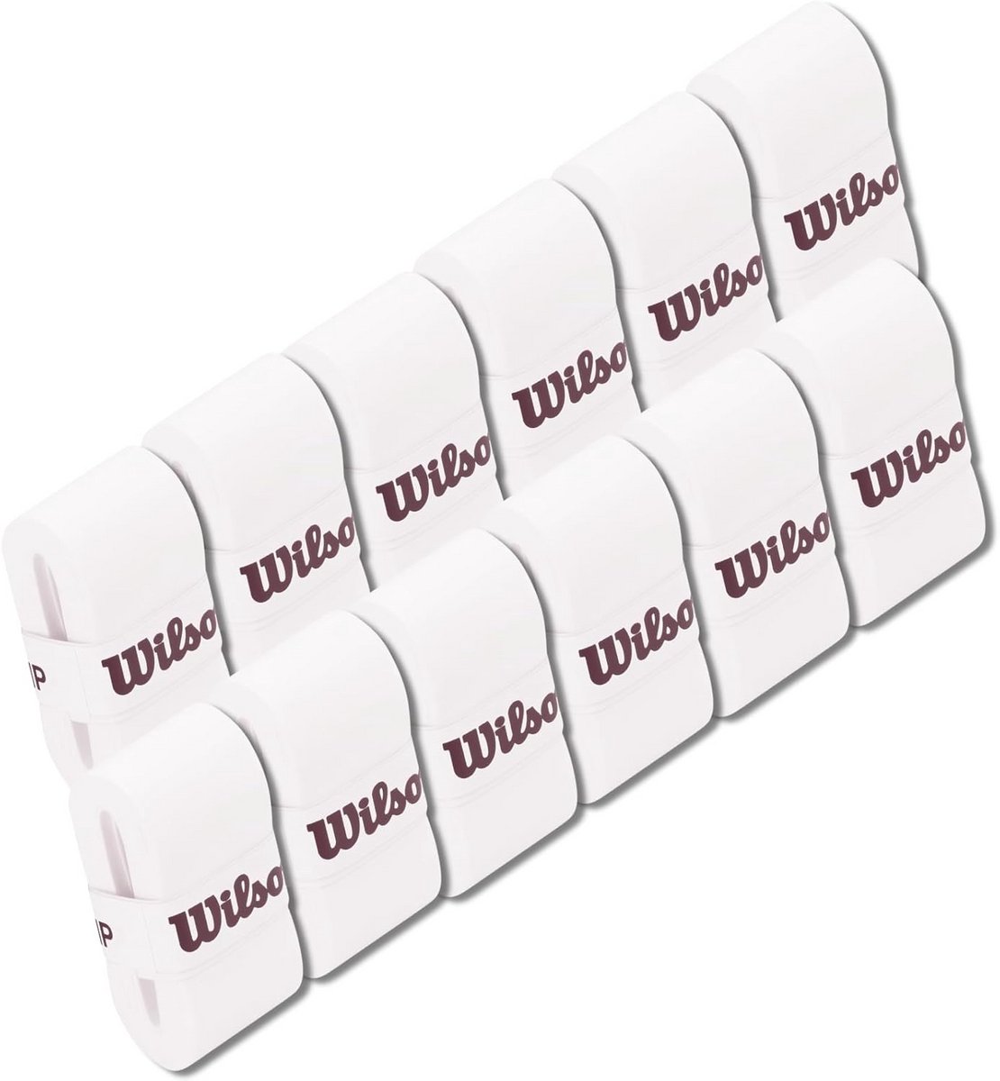 Comfortabele Tennis Overgrips Pakket - 12 Stuks - Wit