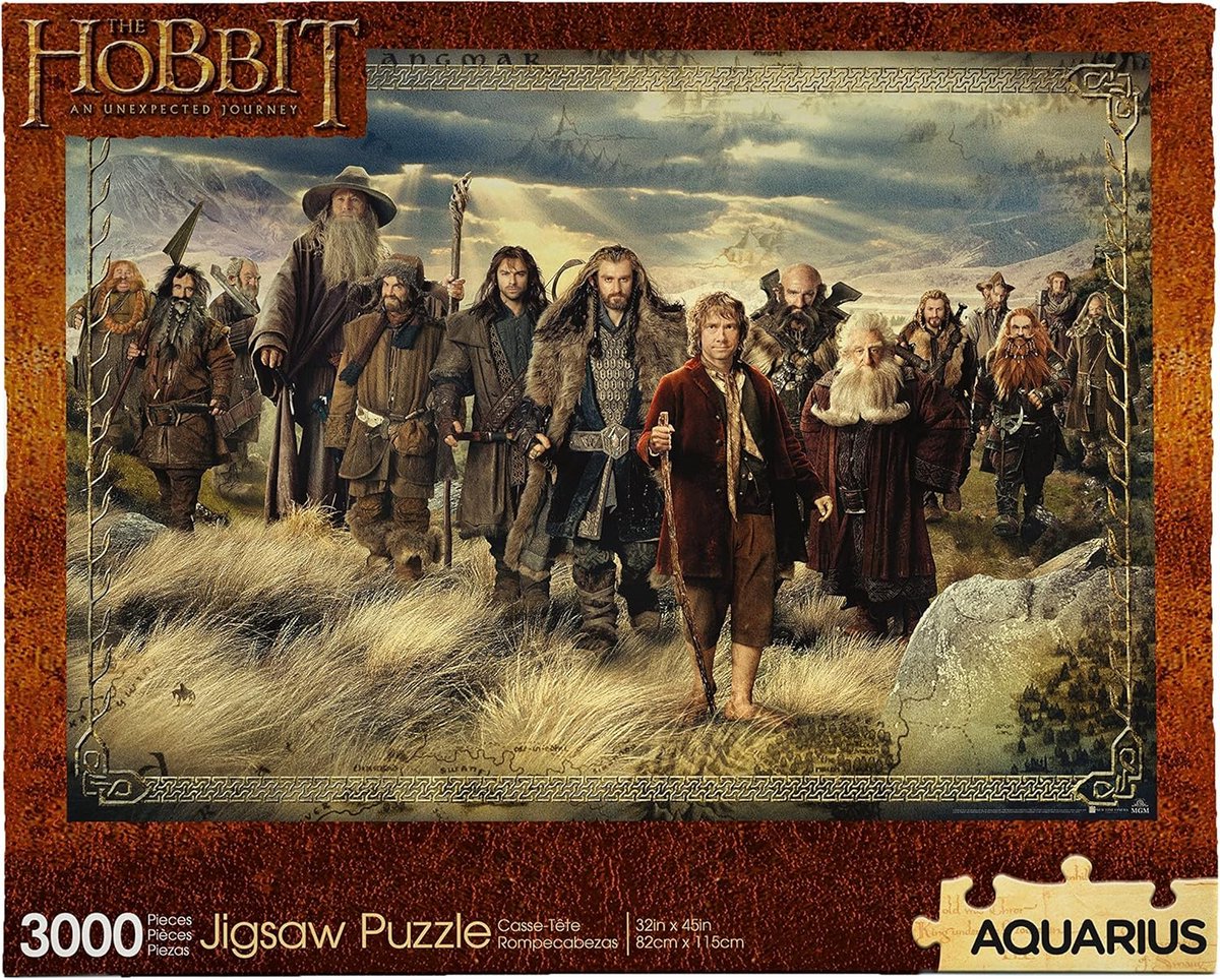 3000 Stuks Legpuzzel Midden-aarde Avontuur - Groot Formaat