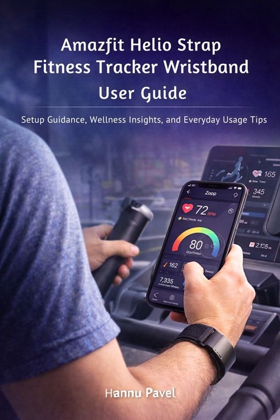 Amazfit Helio Strap Fitness Tracker Wristband User Guide - cover