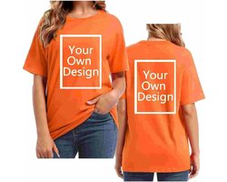 Gepersonaliseerd T-shirt voor Dames - Eigen Tekst of Afbeelding Toevoegen