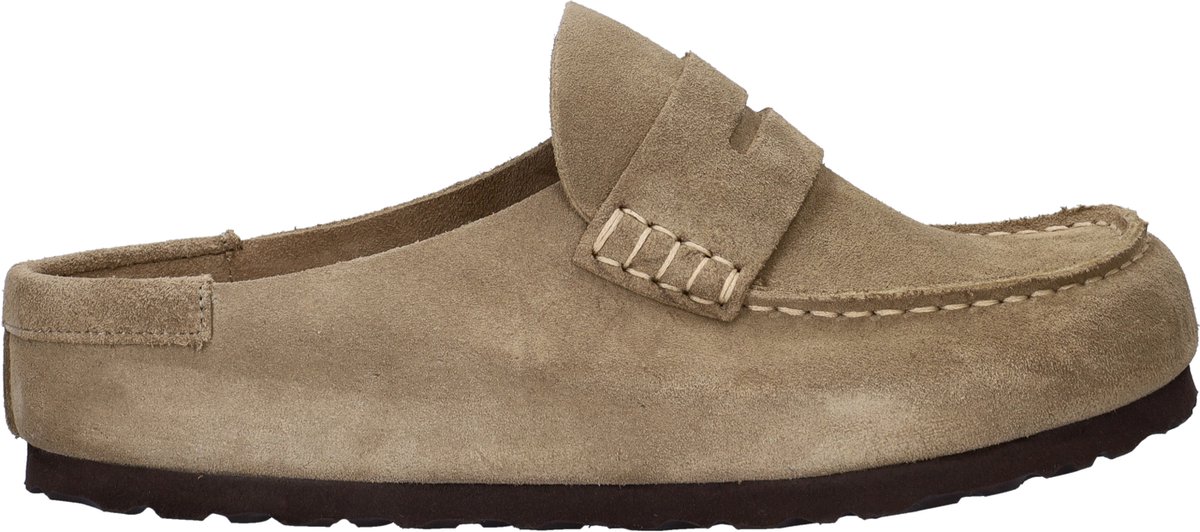 Birkenstock Naples Wrapped dames loafer Taupe Bruin
