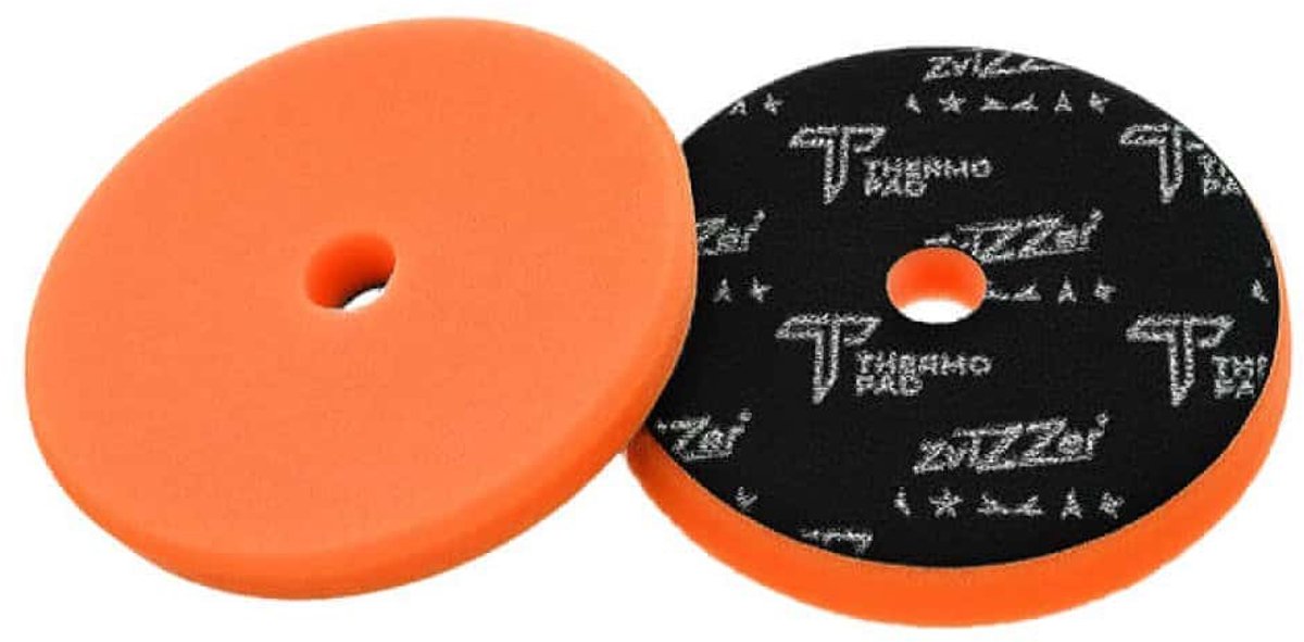 ZviZZer Thermo Trapez Medium Orange 140mm Polijstpad