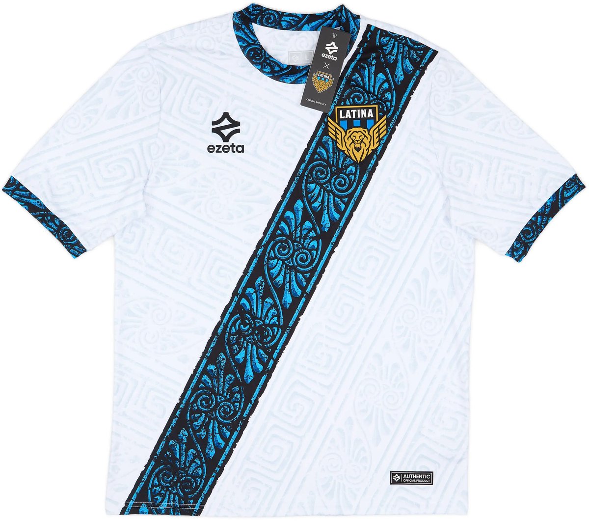 Latina Calcio Uitshirt 2025 - Italië Voetbalshirt - Latina Calcio - Maat XL - Ezeta - Globalsoccershop