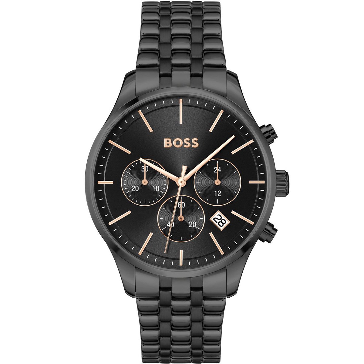 Hugo Boss - Heren Horloge Avery 1514256 - Zwart