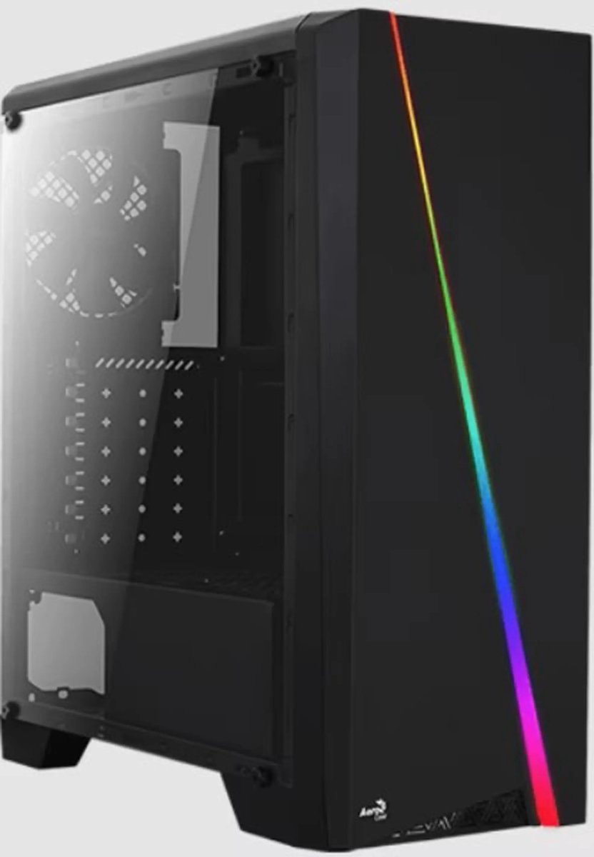 peta GamePC- AMD Ryzen 5 5500GT - 16GB - 1.0TB SSD - Radeon RX Vega 7 - WiFi - Windows 11 Pro - Cylon zwart