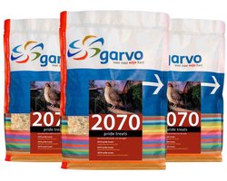 3x Garvo Vogelvoer Pride Treats (207008) 800 gr