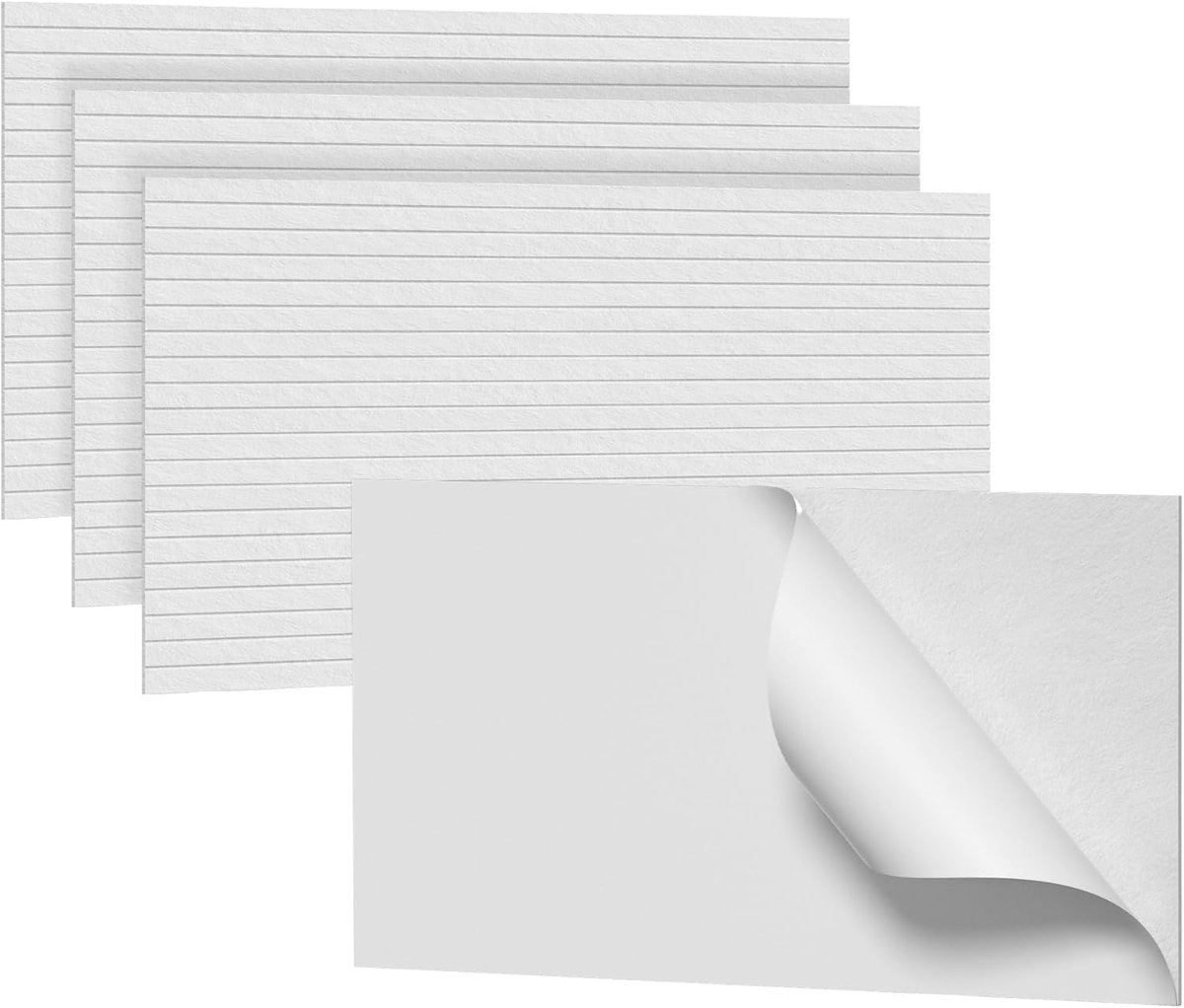 Pak Van 4 - Zelfklevende Geluidsisolatiepanelen - 120 x 60 cm - Polyestervezel - Geluidsisolatie Wandpanelen - akoestische Wandbekleding - Voor Studio En Kantoor - Wit - NAIZY