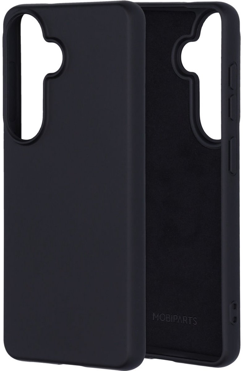 Mobiparts hoesje geschikt voor de Samsung Galaxy S26 - Siliconen - Zwart
