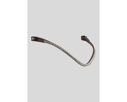 Montar Frontriem Fair Black Grey - Pony | Zwart | Frontriemen paard
