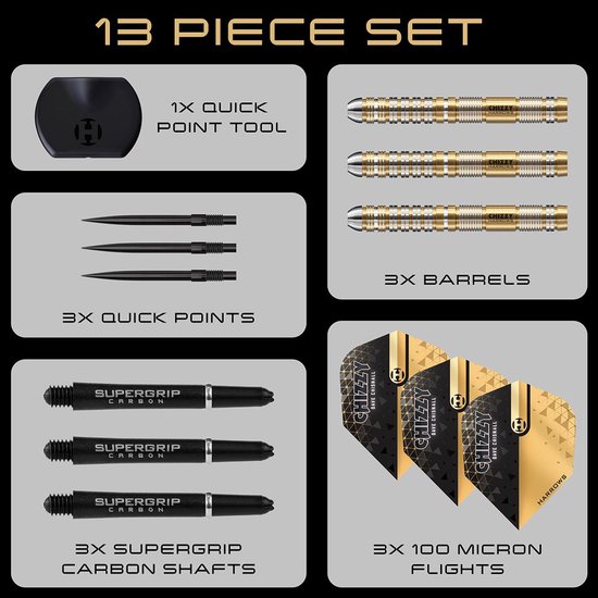 Chizzy Series 2 90% tungsten 21Gr Quick Point — afbeelding 4
