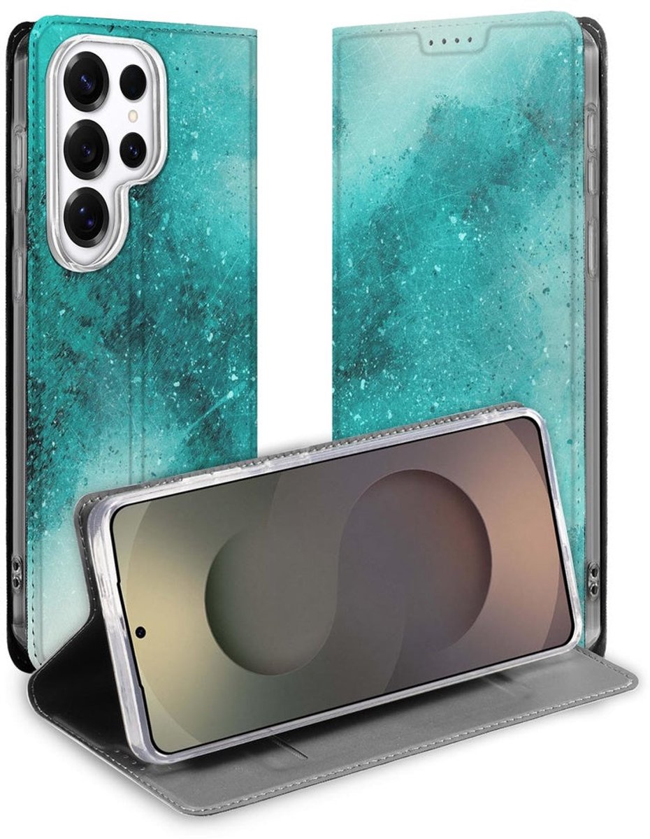 Bookcase Samsung Galaxy S26 Ultra Painting Blue