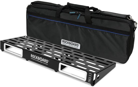 RockBoard TRES 3.3 B pedalboard met gig bag