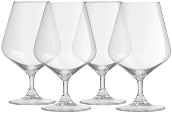 Royal Leerdam | The After Dinner collectie - Brandy Cognac Glazen - 350ml - Perfect voor thuis, Restaurants en Feesten - Set van 4