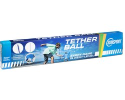 Bex Sunsport Tetherball – Tennispaal Buitenspel Met Rackets En Bal – Verstelbare Hoogte 150 cm – Actief Tuinspel Voor Kinderen – Vanaf 6 Jaar
