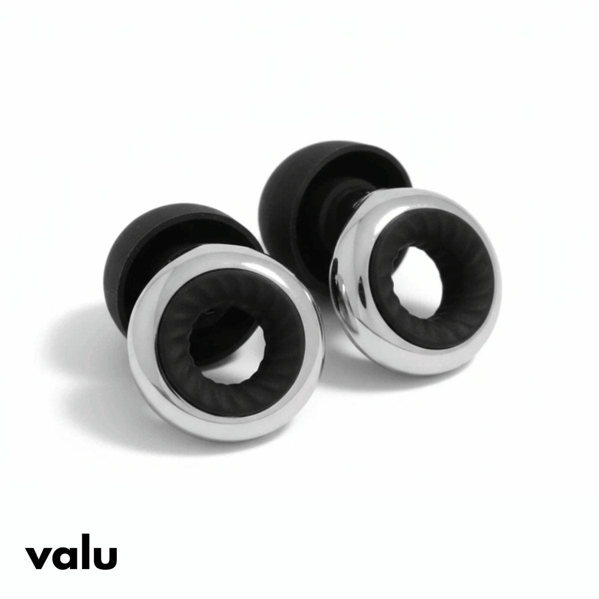 Valu Oordoppen – Earplugs – Festival Oordopjes – Oordoppen Slapen – Gehoorbescherming – Slapen – Focus – 27dB – Metallic Silver