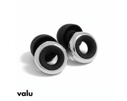 Valu Oordoppen – Earplugs – Festival Oordopjes – Oordoppen Slapen – Gehoorbescherming – Slapen – Focus – 27dB – Metallic Silver