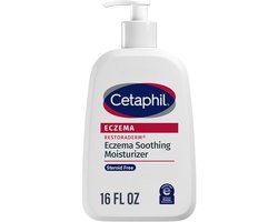 Cetaphil Restoraderm Ecema Soothing Moisturizer – Eczeemgevoelige Huid, Steroïd‑vrij, 473 ml
