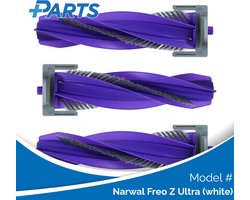 Narwal Freo Z Ultra (white) Borstels (3 Stuks, Plus.Parts® alternatief voor CP-PJ-A00090-00-00)