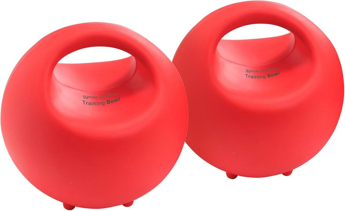 Trainingsbal voor Core en Kracht - Gele Fitness Medicine Ball