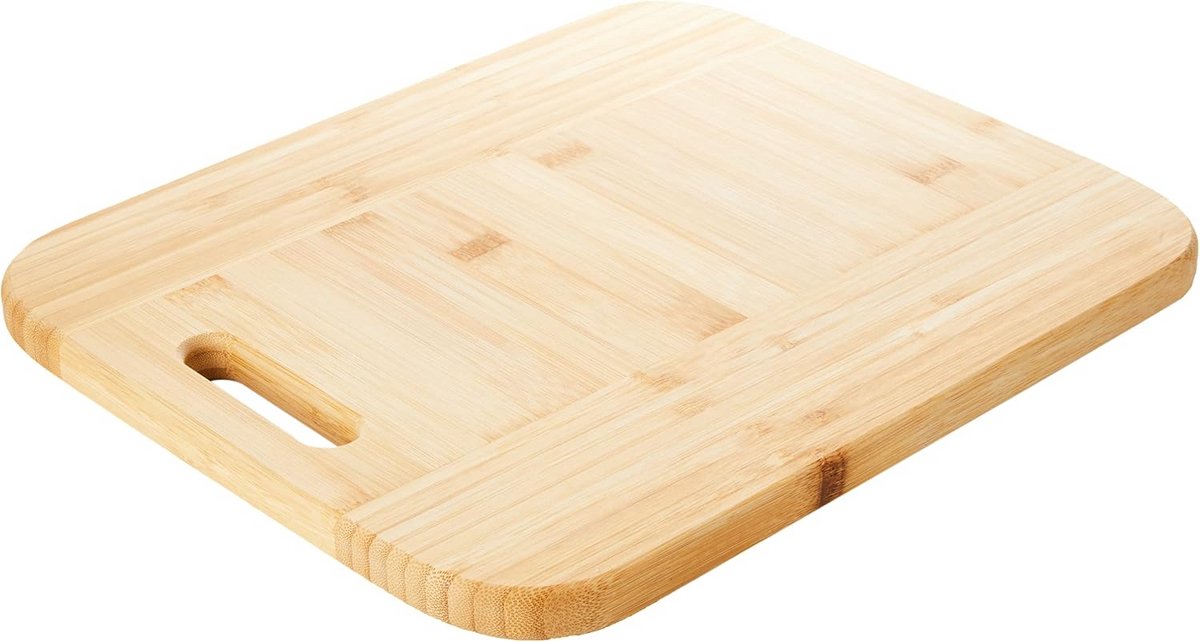 Grote Houten Snijplank met Handvat - Duurzaam Bamboe Keuken Accessoire