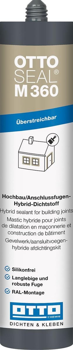 Hybride Bouwkit Afdichtmiddel Overschilderbaar en Siliconenvrij voor Binnen en Buiten
