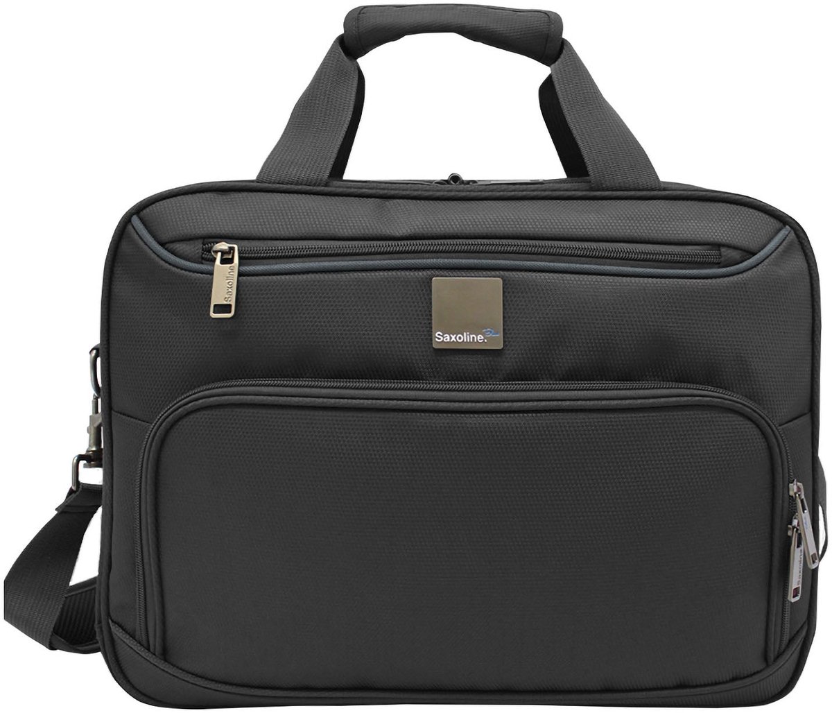Saxoline Blue Alpine Reistas / Weekendtas / Sporttas - 16 Liter - Zwart - Zwart