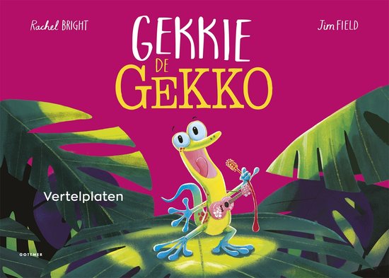 Vertelplaten Gekkie de gekko - cover