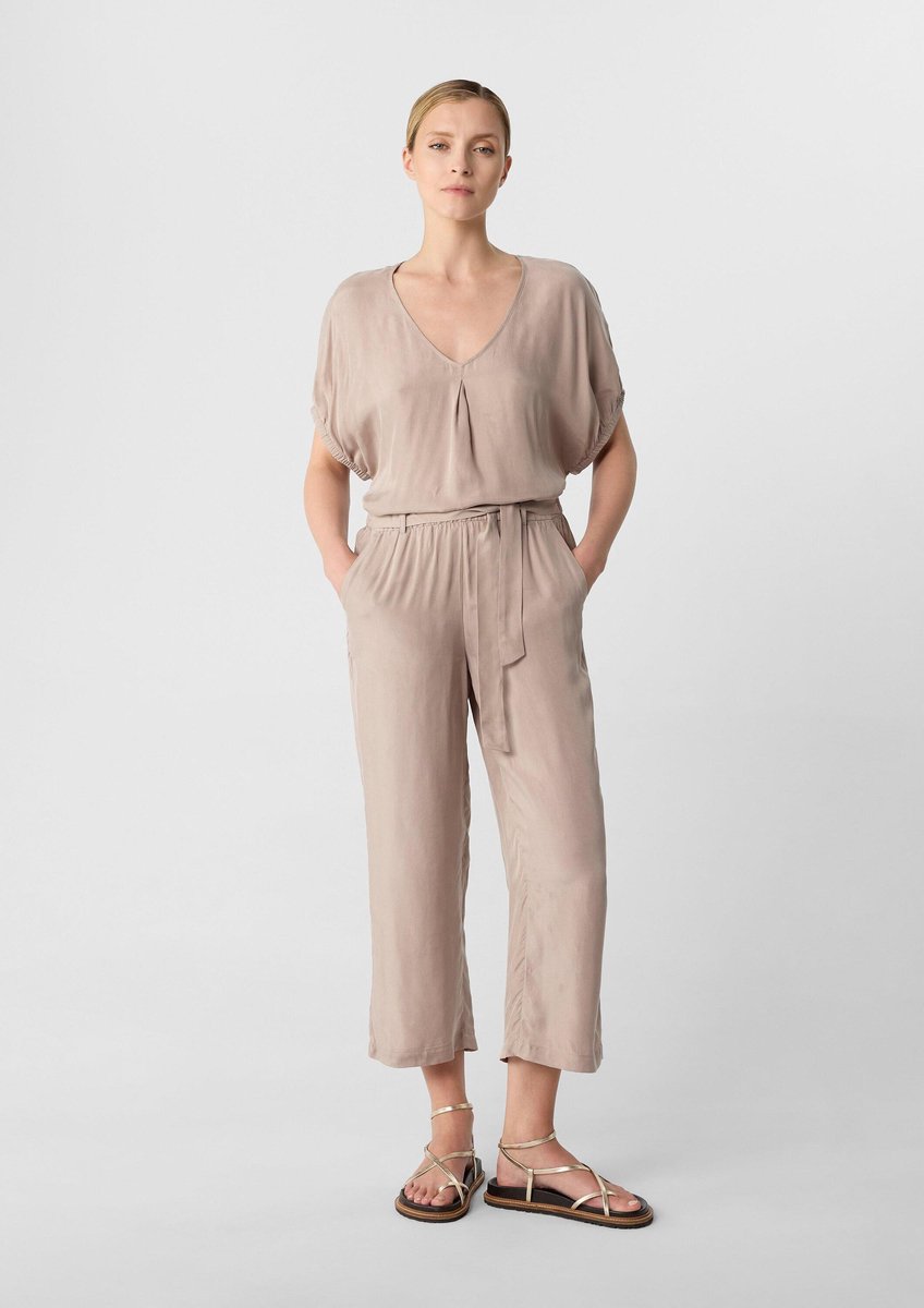 comma - female - Broek met elastische tailleband