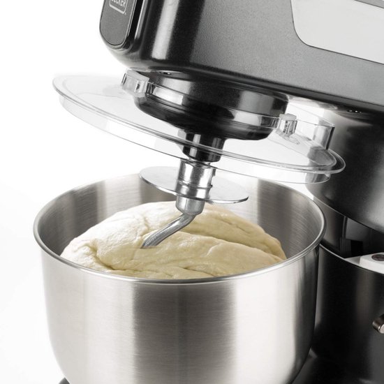 Krachtige Keukenmachine 1000W met RVS Kom 5,2L - 8 Snelheden & Turbo — afbeelding 4
