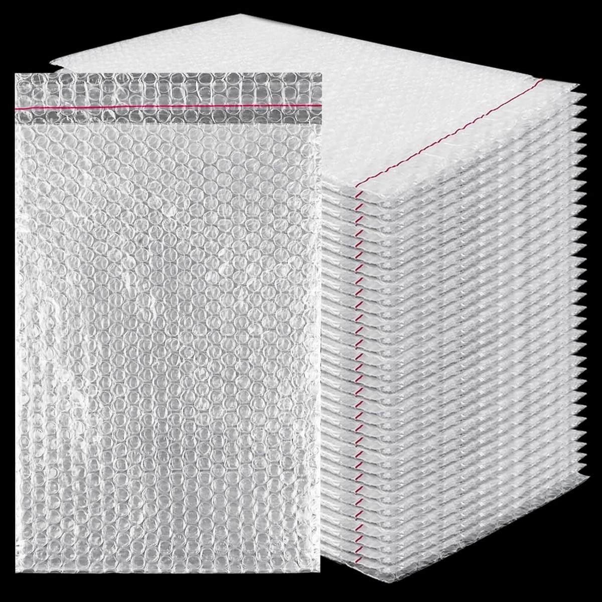 100x Zelfklevende Luchtkussenzakken 20x30 cm voor Verzending en Bescherming