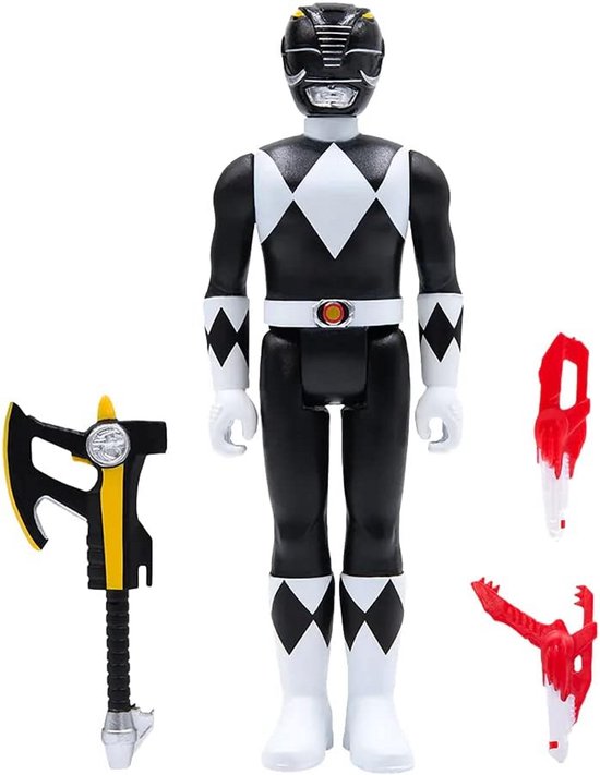 Actiefiguur Zwarte Ranger Mighty Morphin Power Rangers - 10 cm | bol