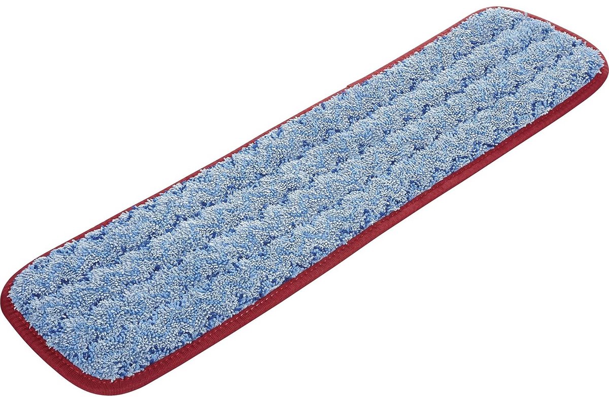 Professionele Vochtige Microvezel Dweil voor Grote Oppervlakken - 18 Inch - Rood