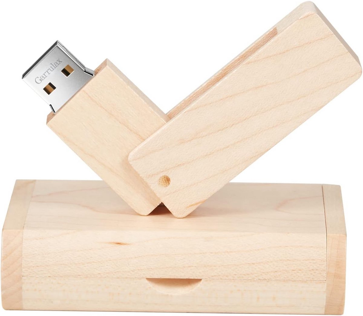 USB Stick Hout 16GB Draaibaar Geheugenstick USB 2.0