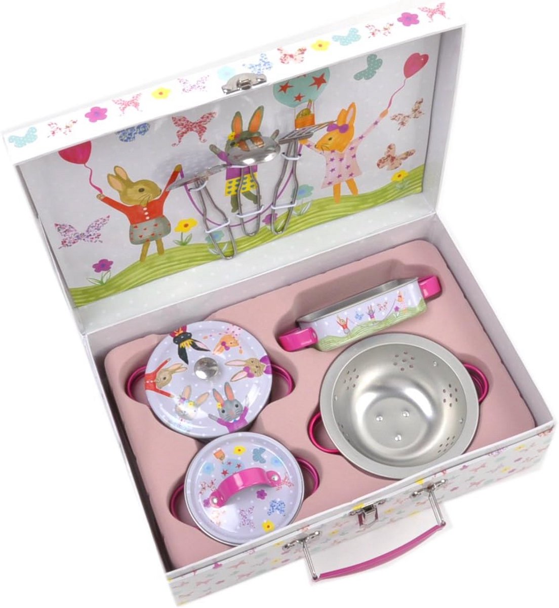 Kookgerei & Keukengerei Set voor Kinderen - Konijn Thema