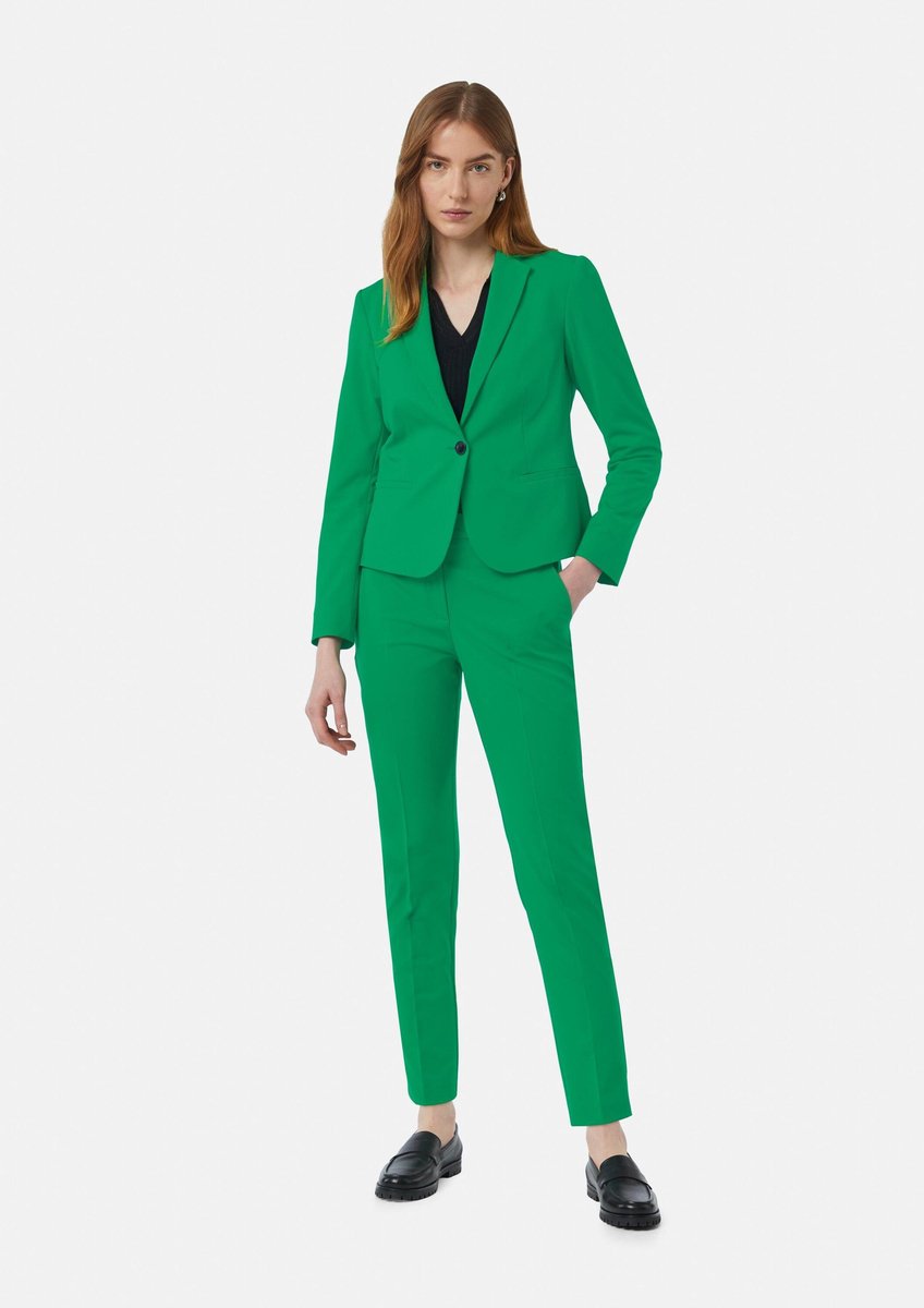 comma - female - Slim-fit broek van hoge kwaliteit