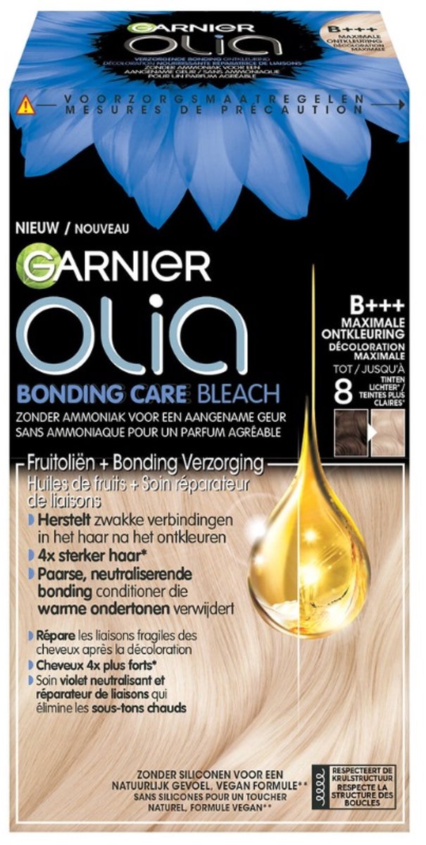 Bol.com Garnier Olia Bonding Care Bleach B+++ - Maximale Ontkleuring aanbieding