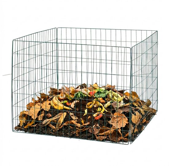Compostbak - 560 liter - staal - groen | bol