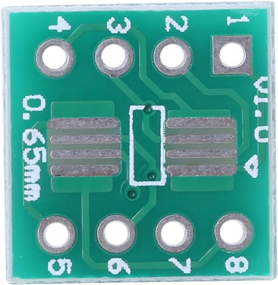 100 Stuks SOP8 SSOP8 TSSOP8 naar DIP8 Adapter Printplaat Converter voor Hobby en Professioneel Gebruik