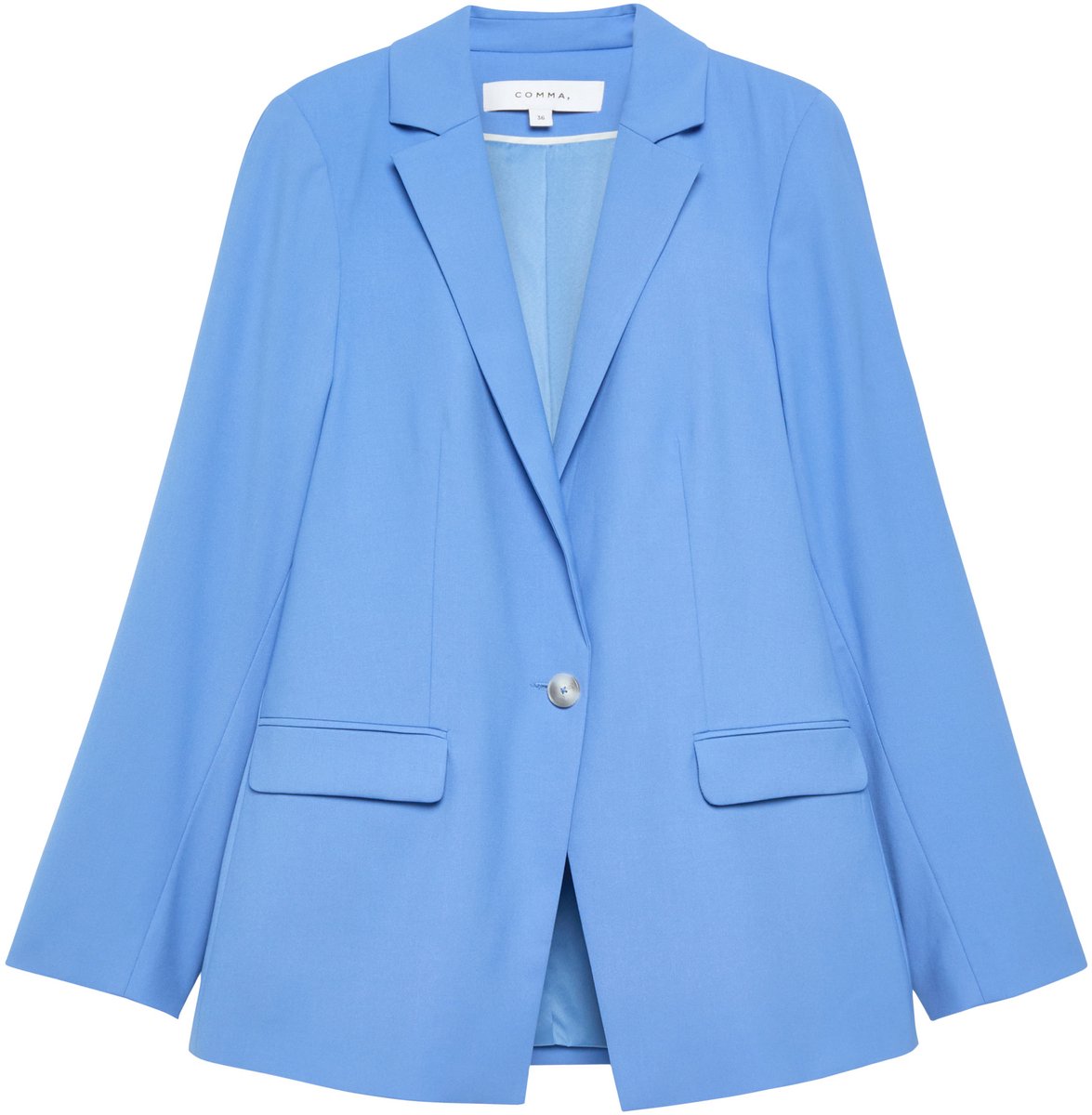 comma - female - Aansluitende blazer van stretchviscose