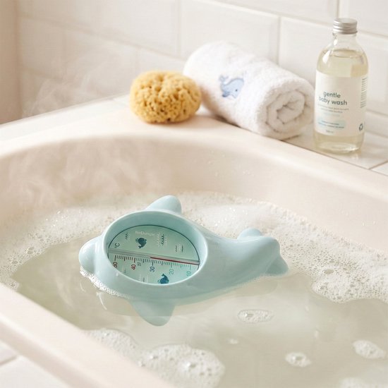 Bo Jungle - Manuele badthermometer baby - Duidelijke temperatuurweergave - Leuke en speelse vorm - Whale Manuel Bath Thermometer van Bo Jungle — afbeelding 5