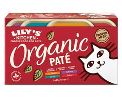 Lily's Kitchen Kattenvoer Nat Organic Paté Multipack - 8x85 gr