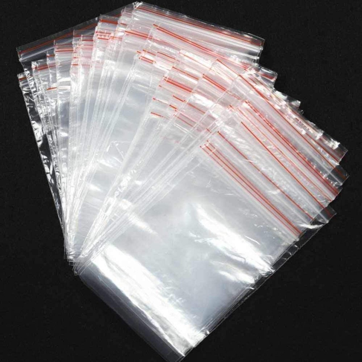 Hersluitbare Druk Sluitzakken 60x80mm - 100 Stuks Robuuste Zip Zakjes