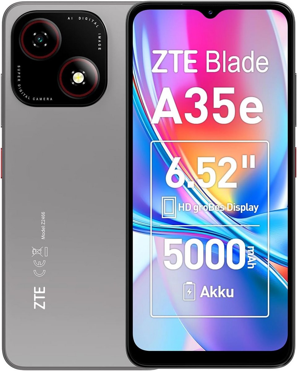 Betaalbare 4G Smartphone met Groot 6.52 inch HD Scherm en 64GB Geheugen