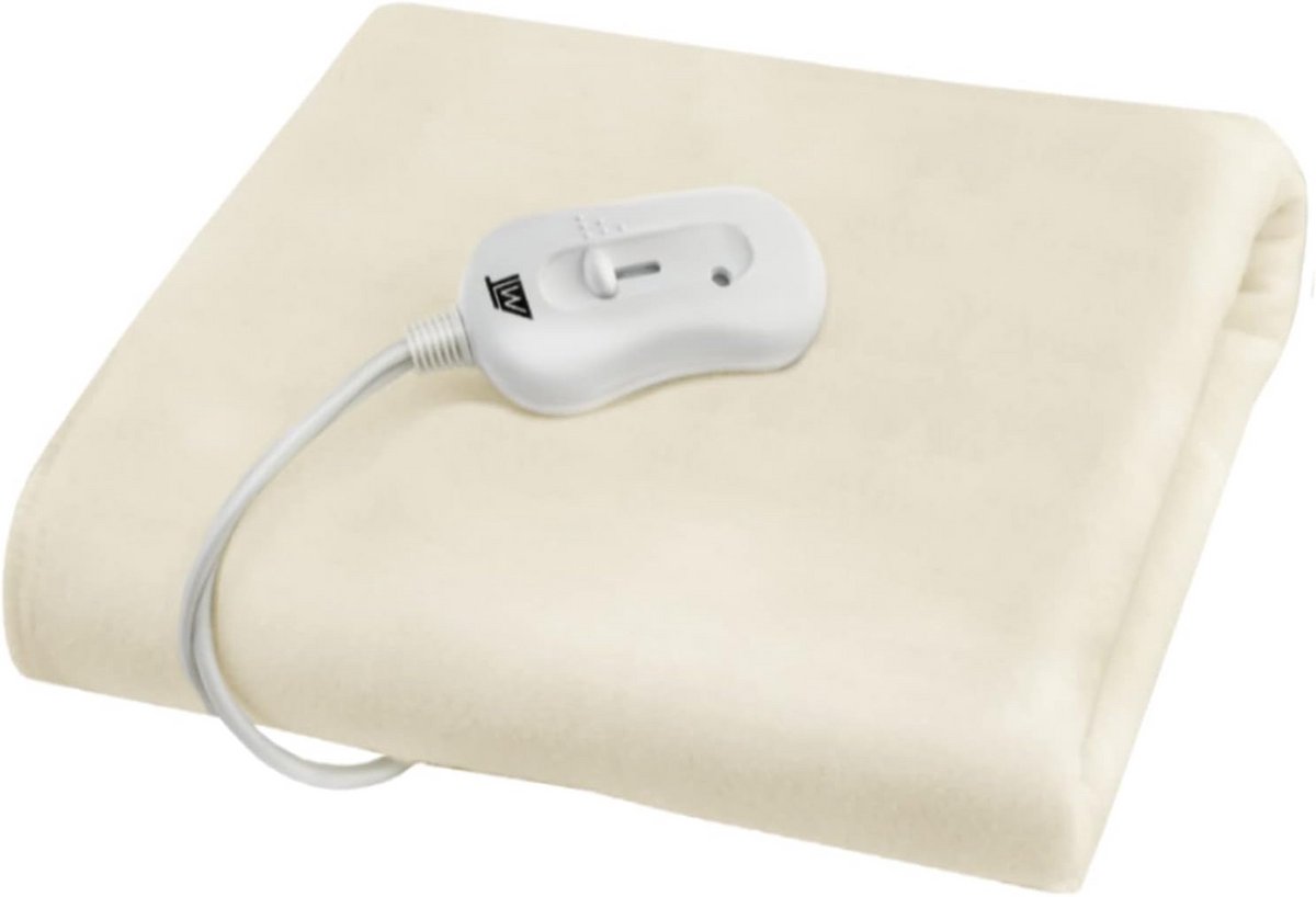 Elektrische deken met 3 warmtestanden voor een warm bed