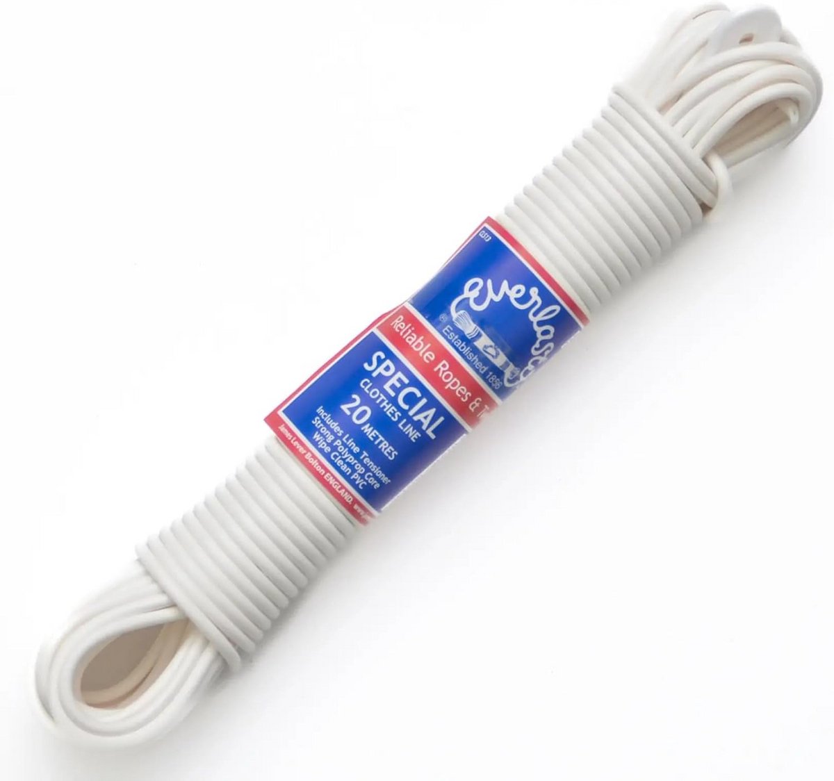 Sterke en Duurzame PVC Kledinglijn 20 Meter