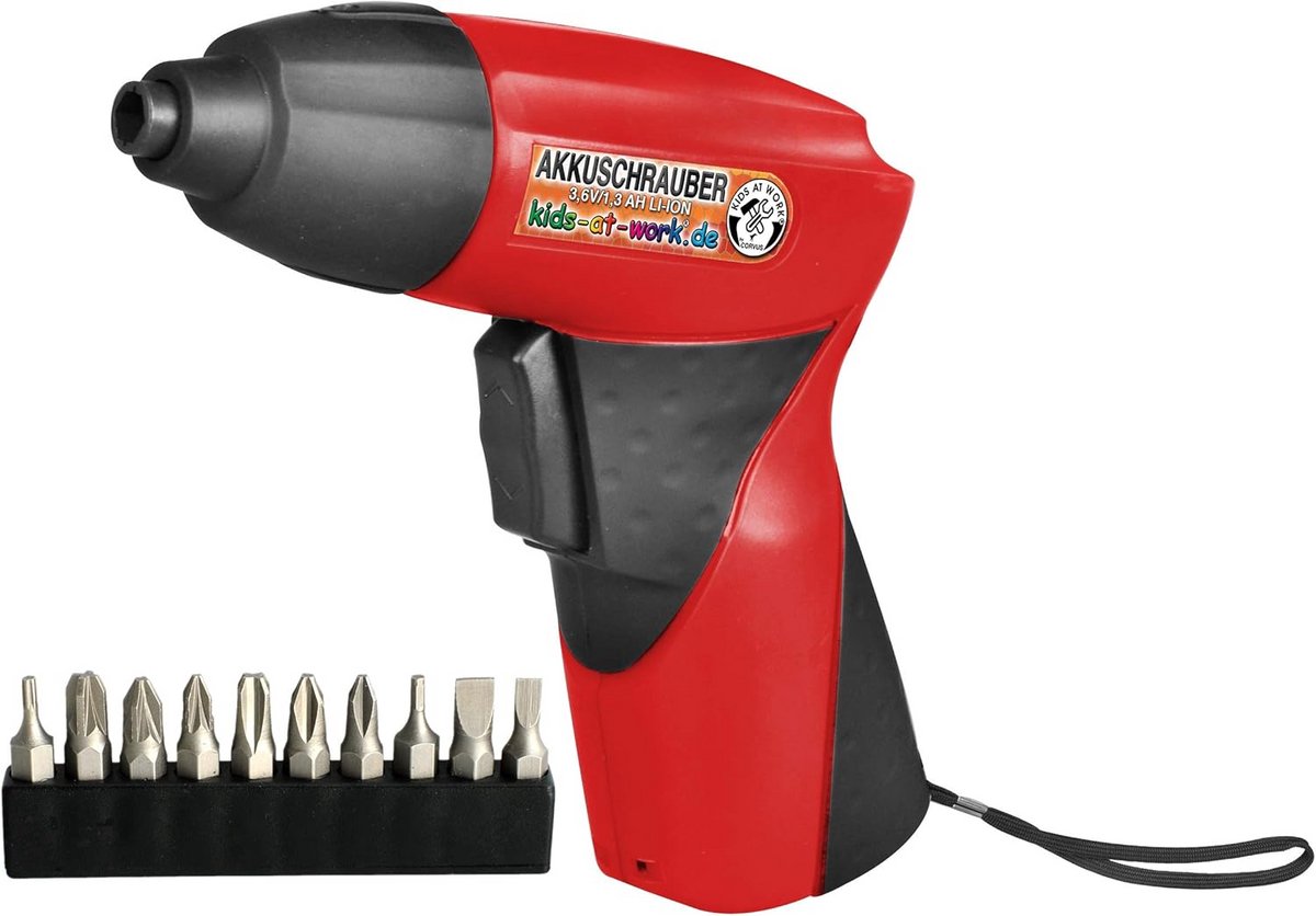 Oplaadbare Accuschroevendraaier 3.6V Li-ion Inclusief 10 Bits en Oplaadkabel