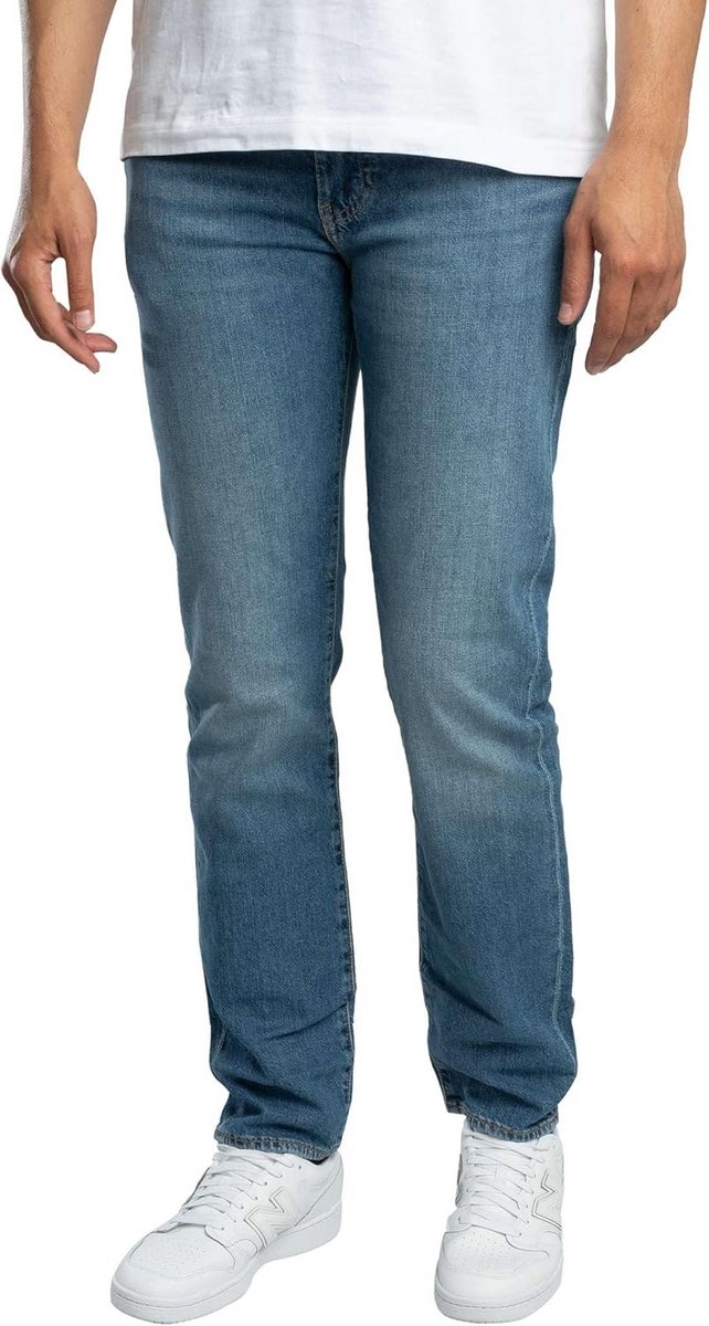 Slim Heren Jeans - Slim Fit Spijkerbroek voor Heren