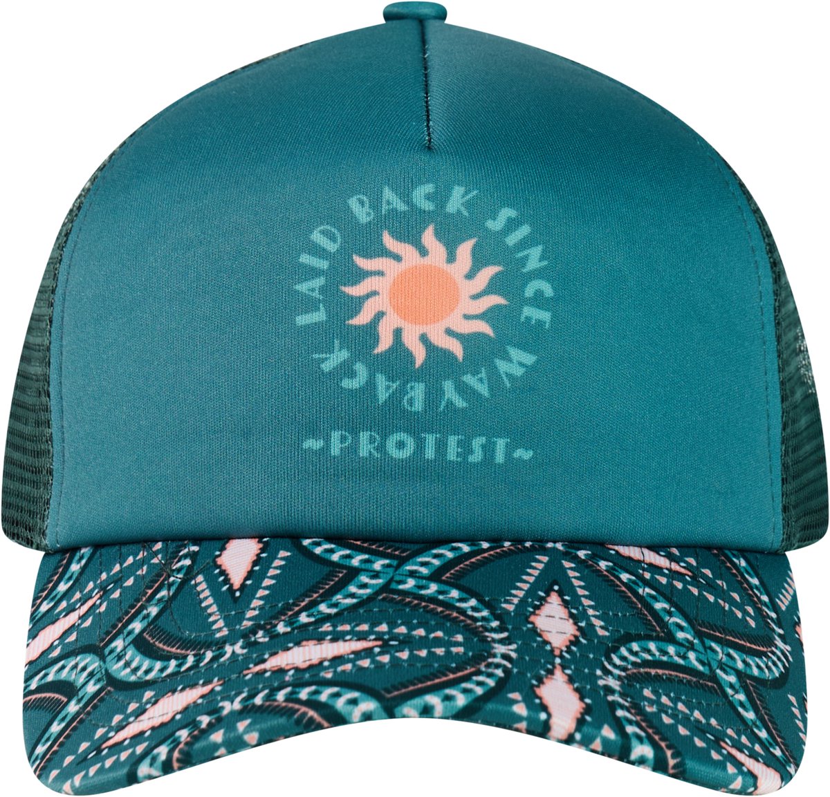 Protest PRTPrawn Trucker cap Dames Pet Normale pasvorm Groen