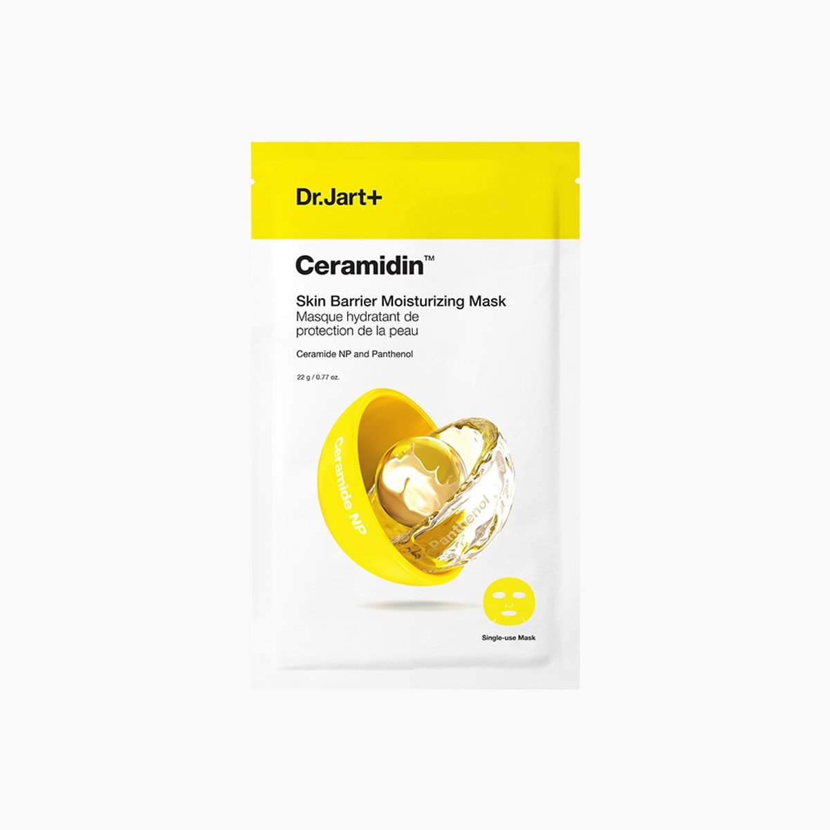 Dr.jart+ CERAMIDIN skin barrier moisturizing mask 22 gr