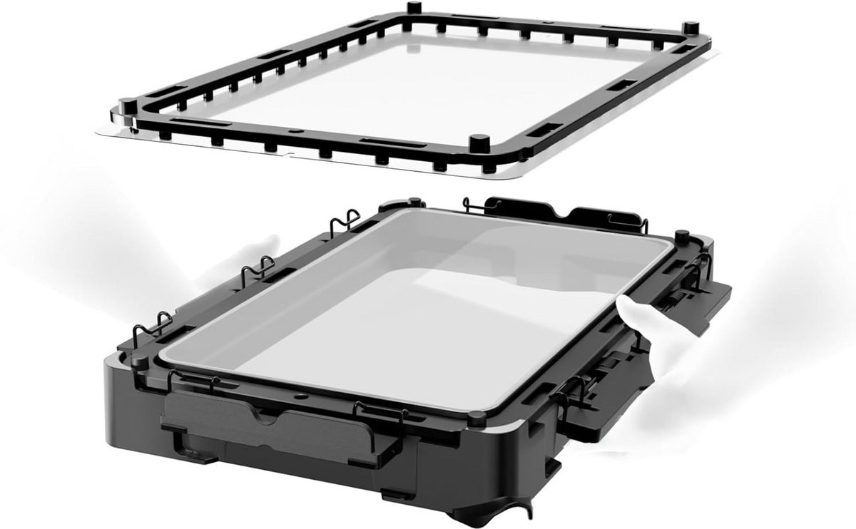 Metalen Harsvat met Snelsluiting voor Saturn 4/Saturn 4 Ultra – Inclusief 3 PFA Beschermfolies